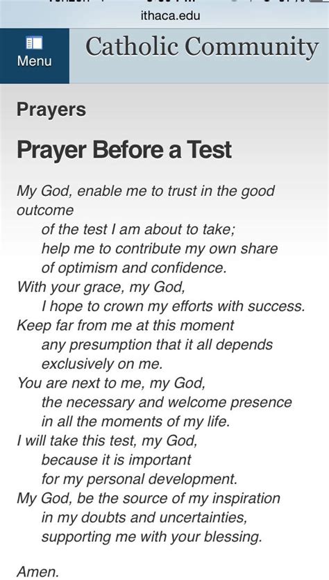 prayer for before a test|4 Prayers Before a Test .